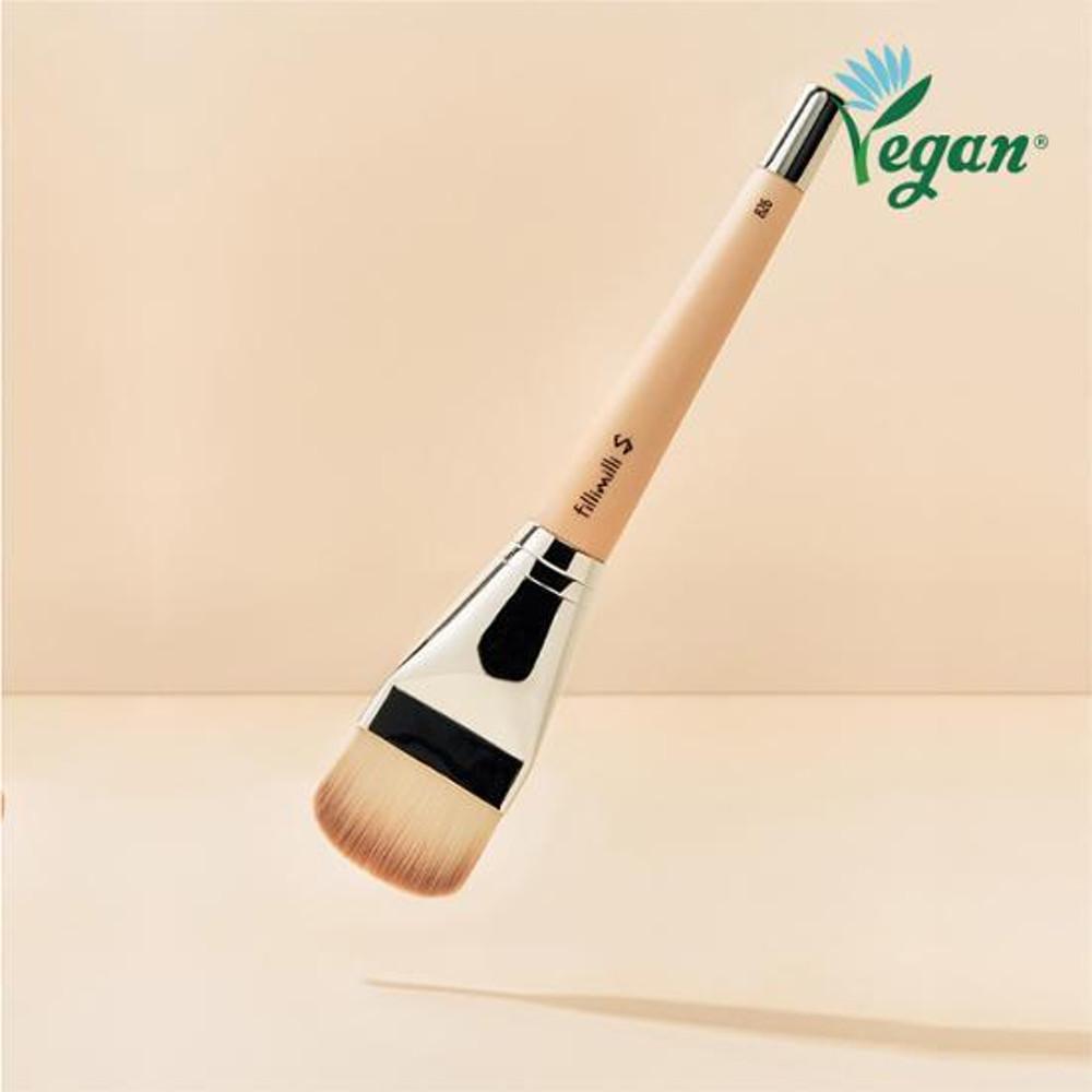 필리밀리S 밀착 플랫 파운데이션 브러시 826, 1개 + 전용 커버 캡