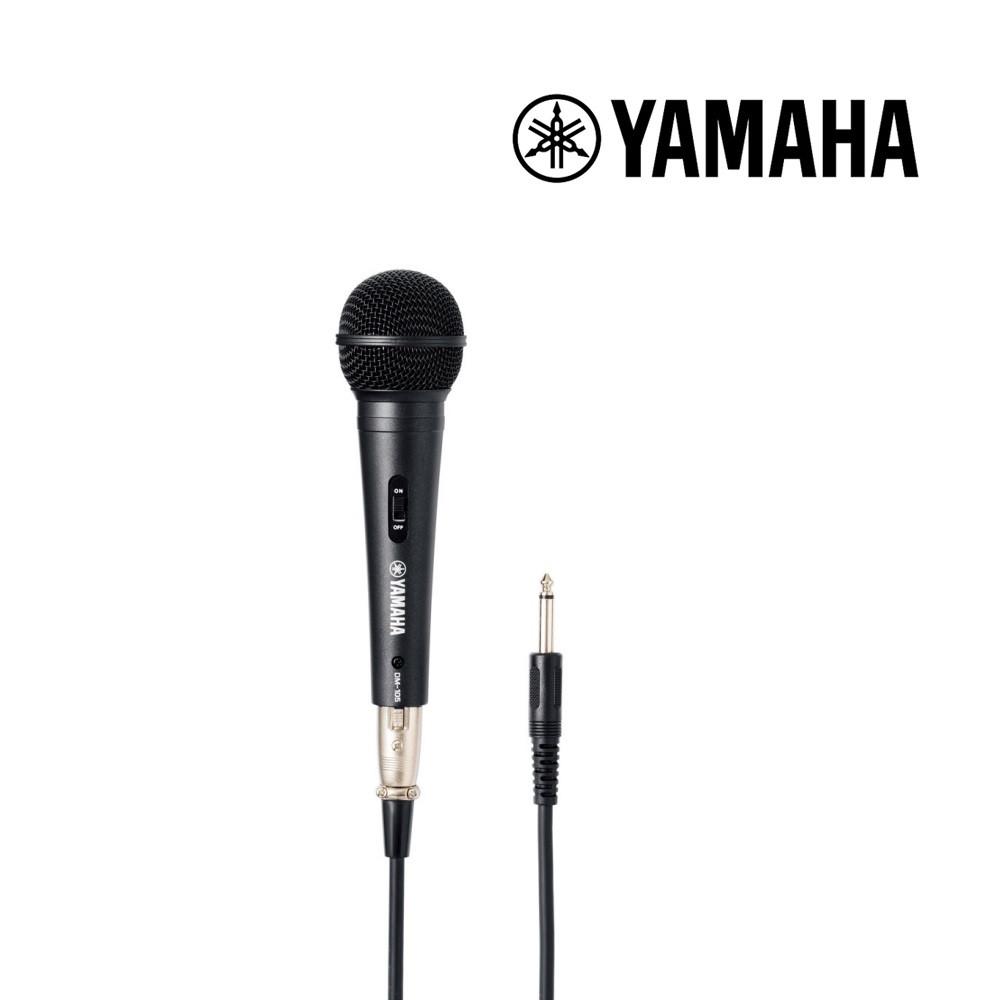 (오늘출발/재고보유) 야마하 DM105 YAMAHA DM105BL 다이나믹 마이크 + XLR(암)-55TS(모노)케이블 포함