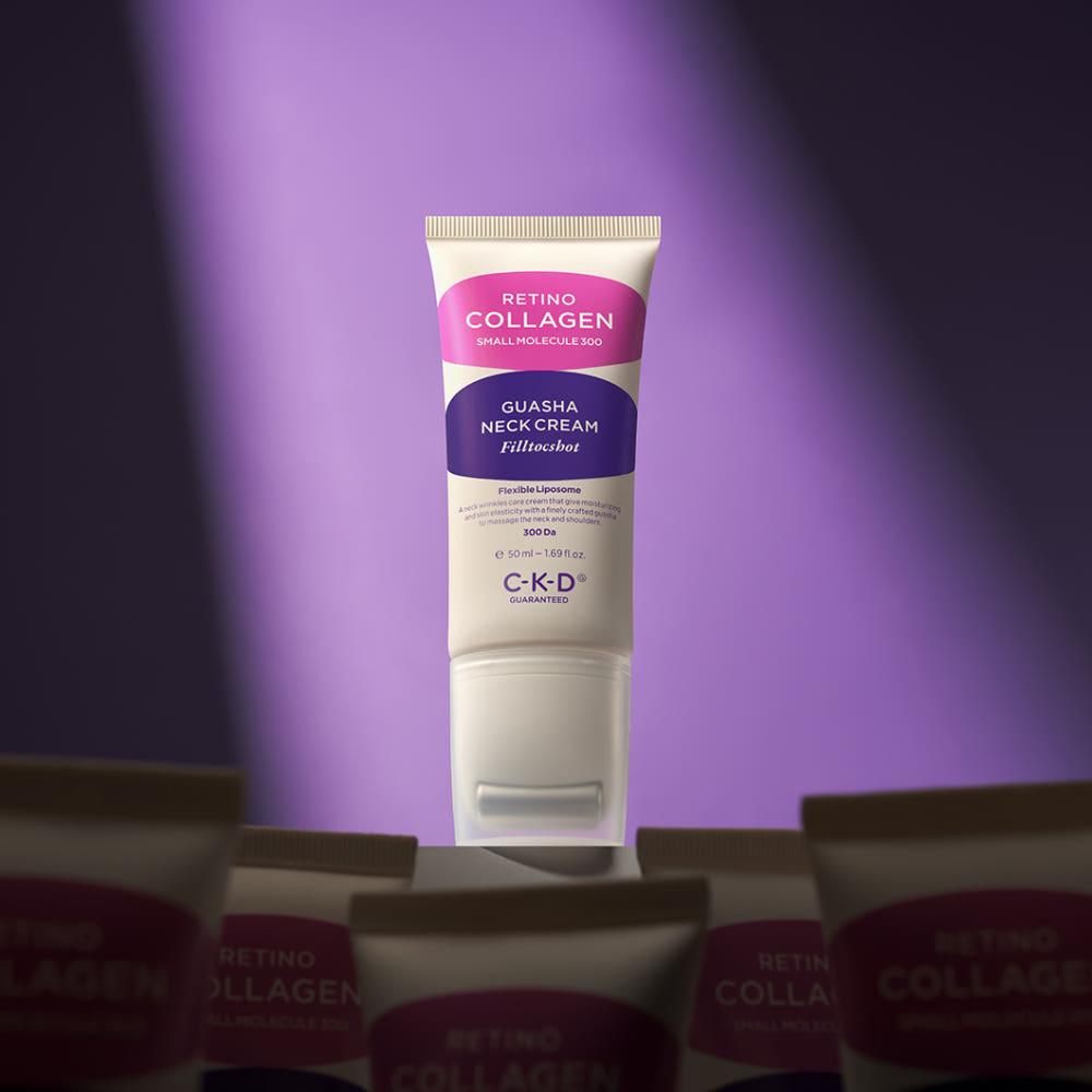 종근당건강 씨케이디 레티노콜라겐 괄사 목주름 크림 필톡샷 50ml + 탄력광채마스크 1매 증정