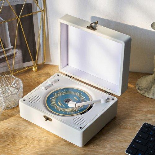 CD player nostalgic CD player retro high-quality CD player portable light color system