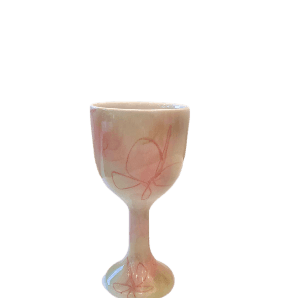 [viviflo] gradation goblet_pink (big) / 그라데이션 와인잔 _핑크(대)