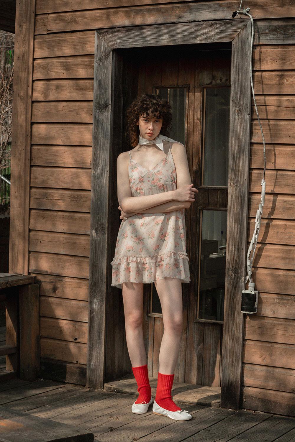 Pond midi onepiece_flower