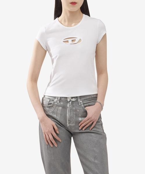 T 앤지 반소매 티셔츠 - 화이트 / A062680AFAA100