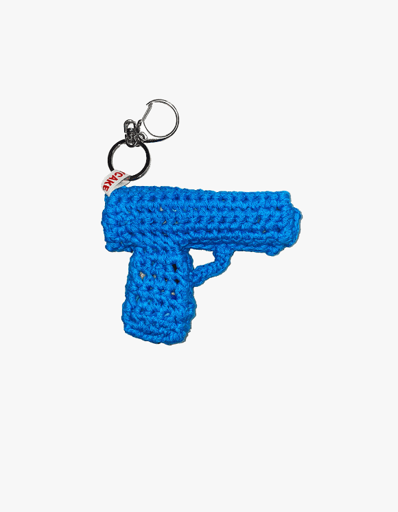 Handgun Key Ring - Blue