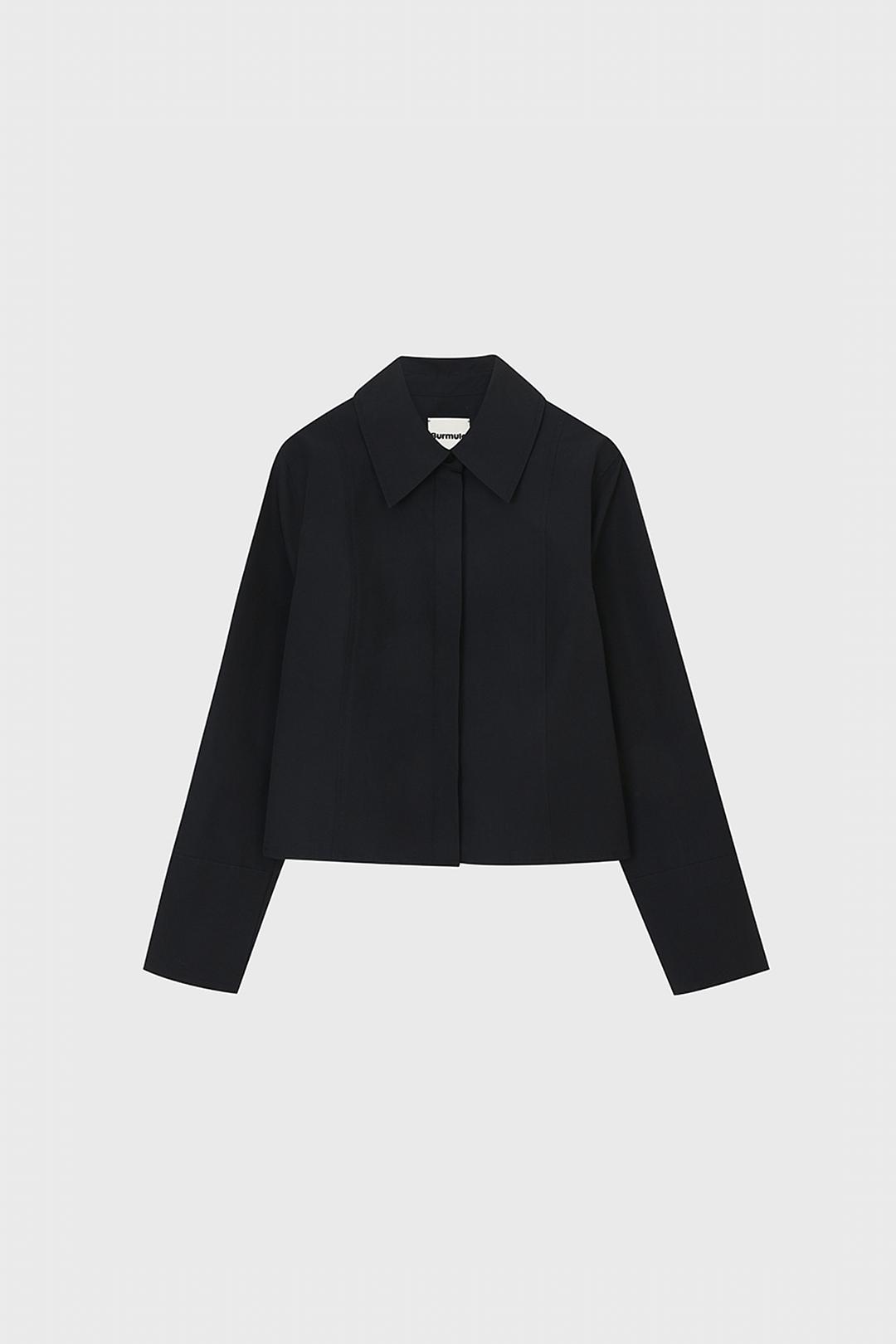 NYLON SHIRTS JACKET (NAVY)