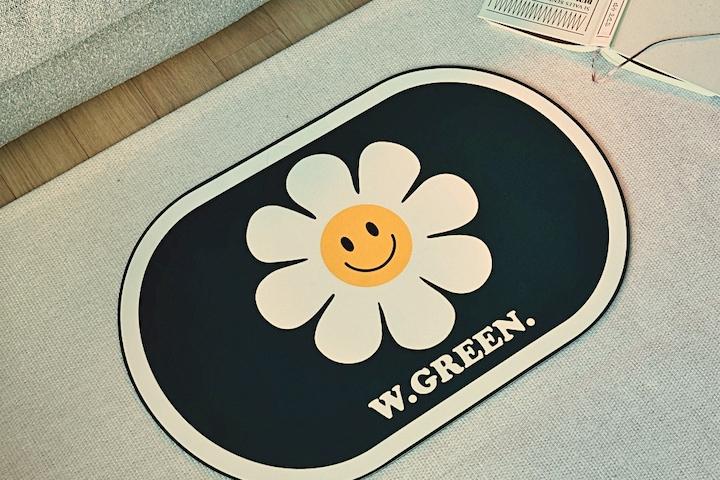 빨아쓰는 규조토 발매트