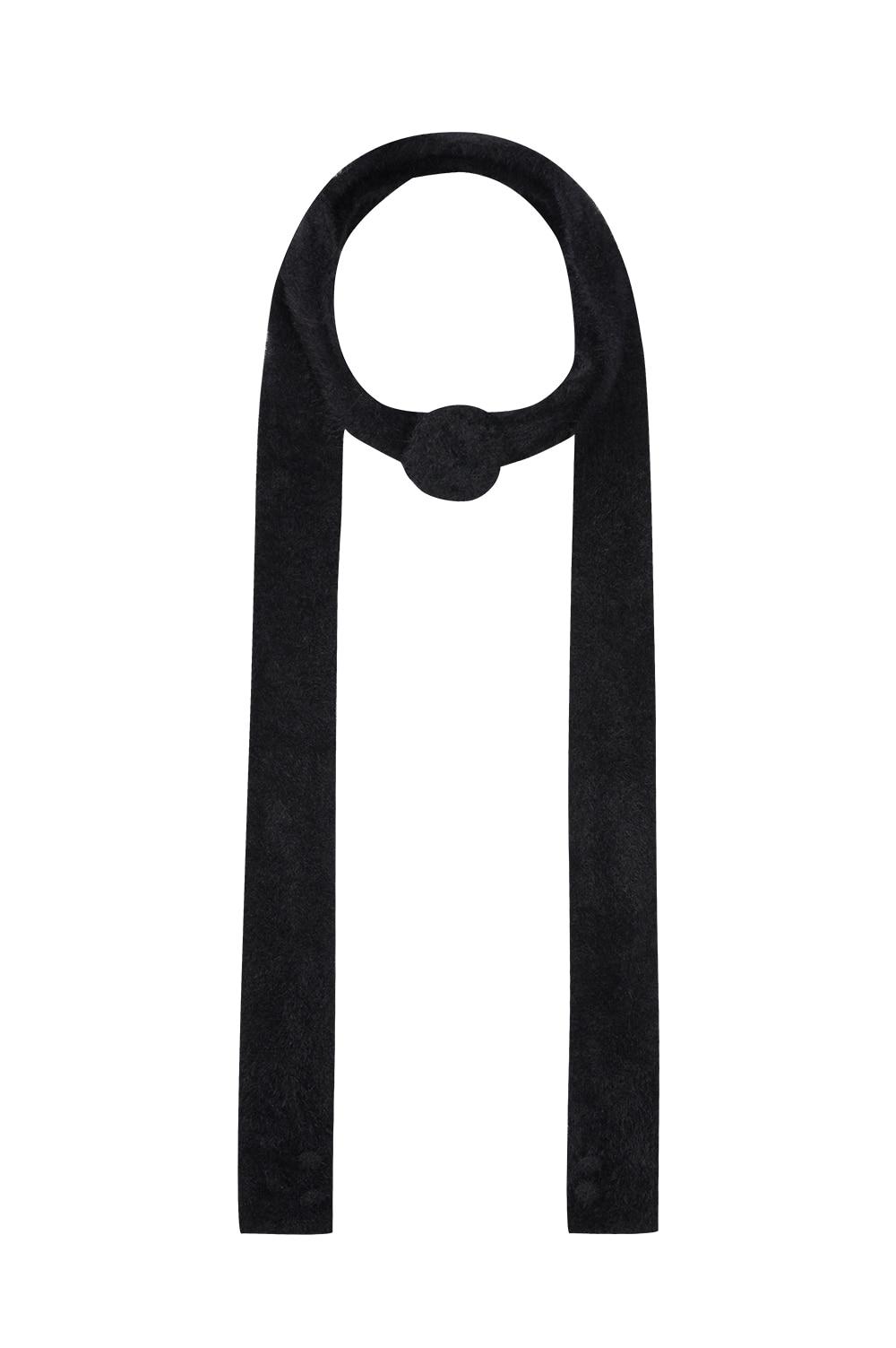 플레르 앙고라 머플러 블랙