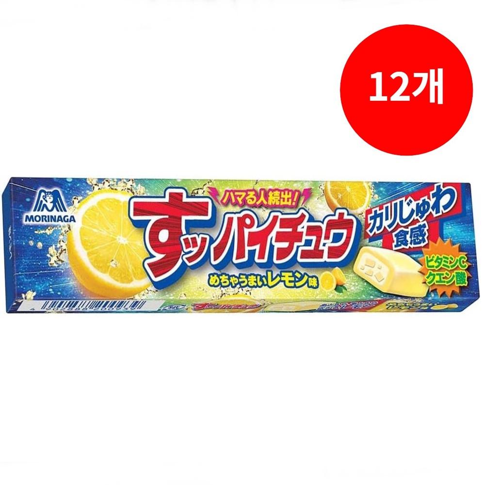 슷빠이츄 하이쮸 하이츄레몬 일본카라멜 12개입 X 12개
