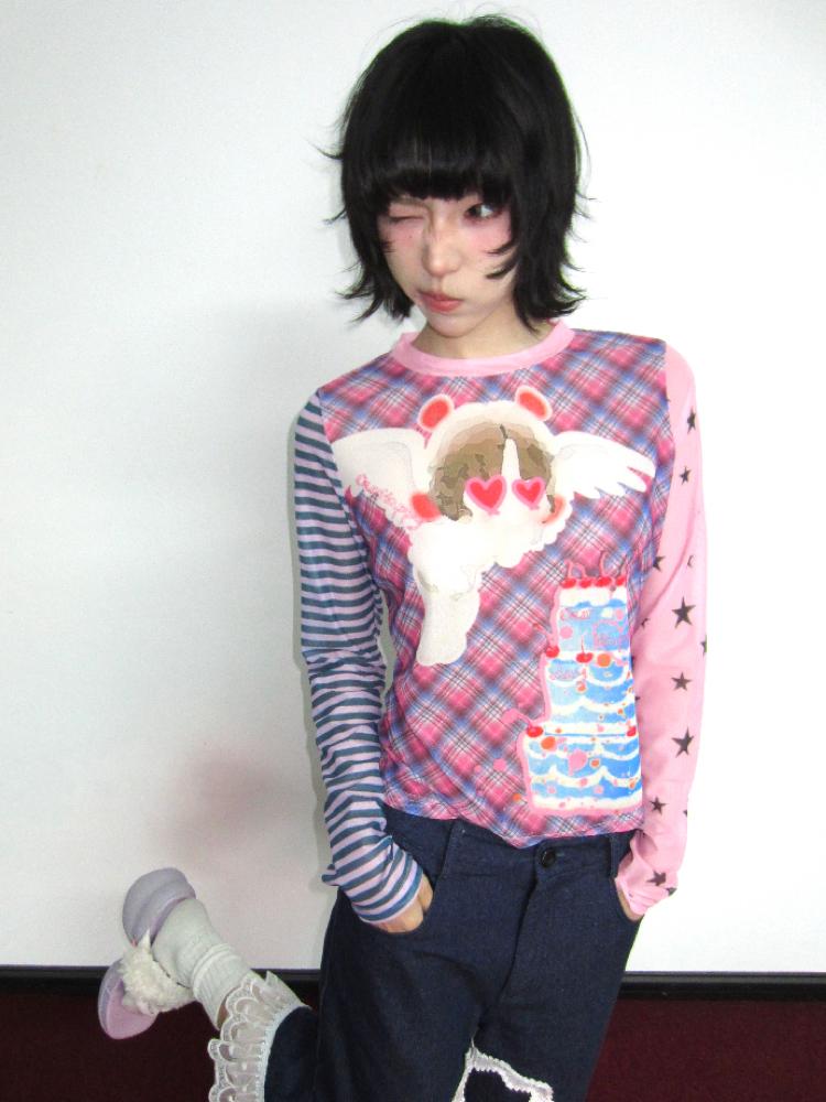 OUR HAPPY Angel Straight Long Sleeve