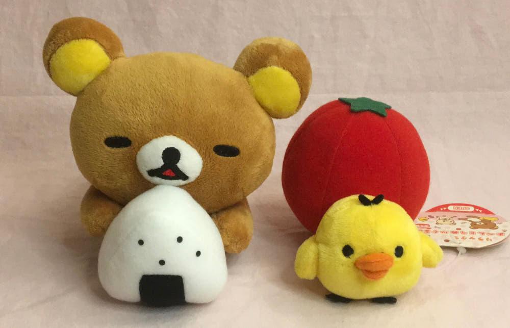 리락쿠마 주먹밥&토마토 인형