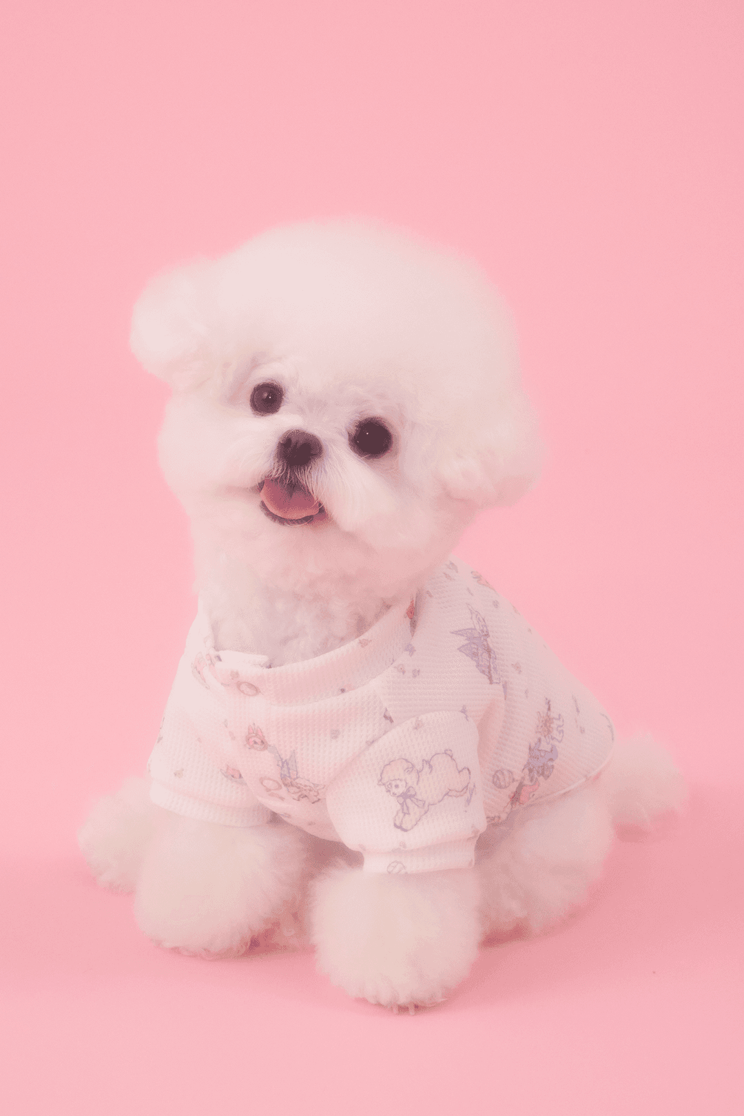 [MABLING X PEBBLES] MABLING WORLD WAFFLE TEE