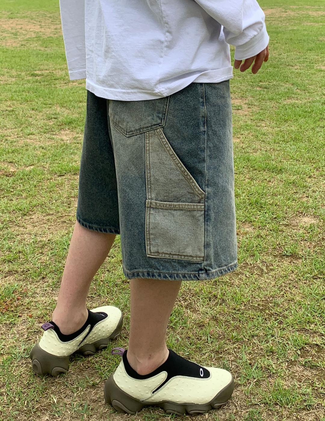 빈티지 카펜터 버뮤다 데님 2 color