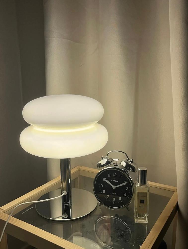 에그타르트 버섯 북유럽 빈티지 레트로 디자인 LED 조명 무드등(화이트, 옐로우)