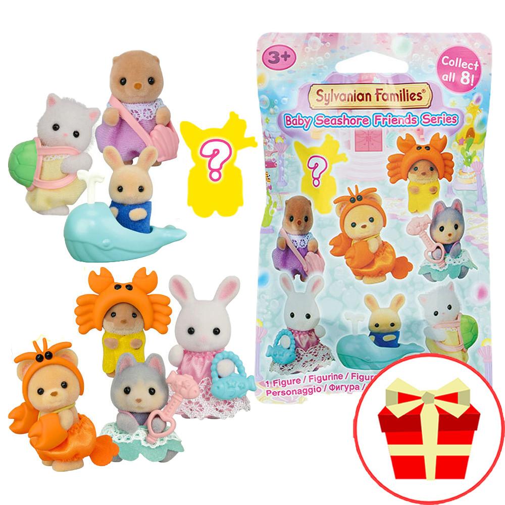 실바니안 패밀리 아기 바다친구 블라인드백 랜덤팩 고양이