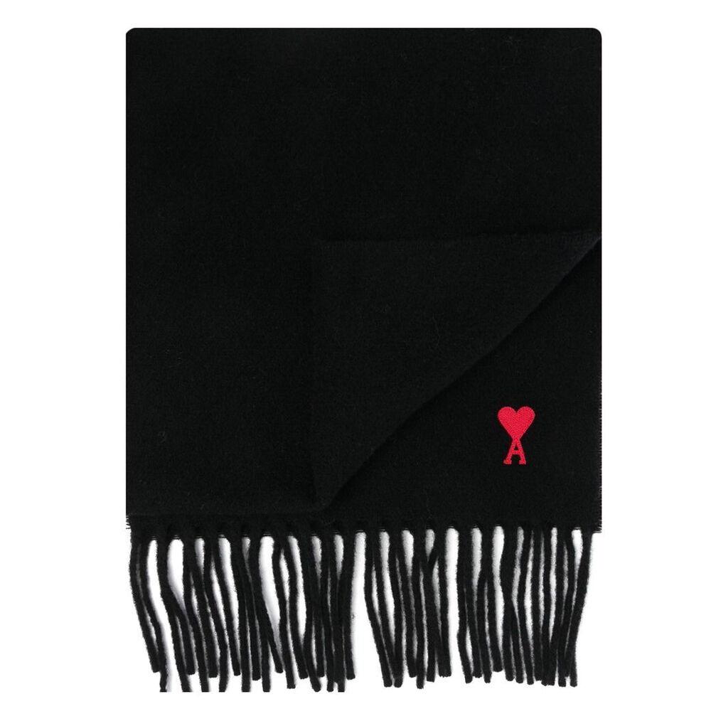 21FW 미니 하트 로고 프린지 머플러 H21A404 334 001