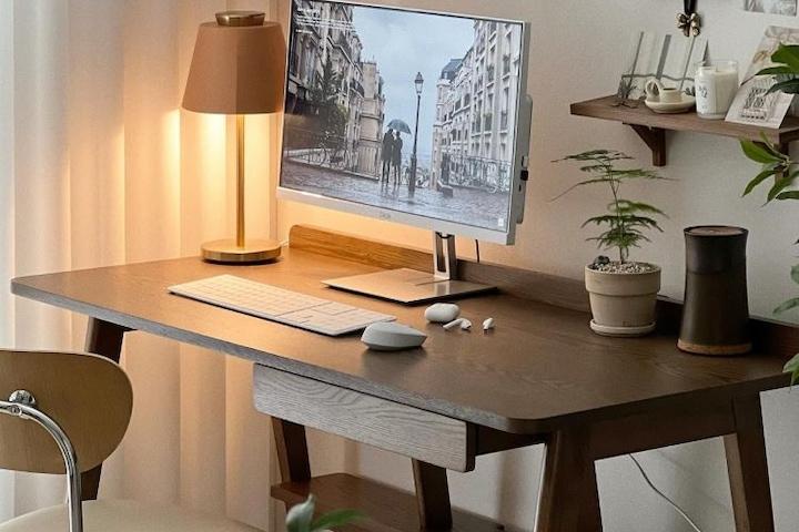 [무료배송] 콜트 월넛 1200 데스크 책상