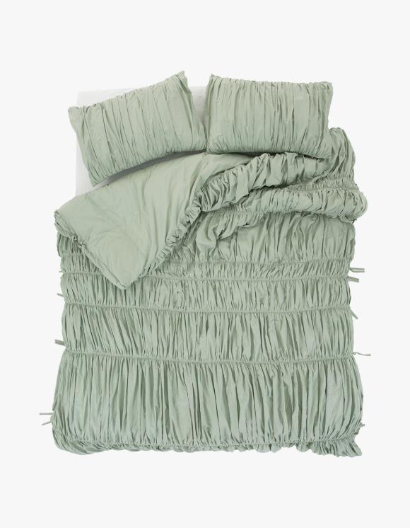 Big Waves Duvet Cover - Mint
