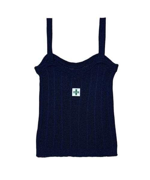 Born Slippy Ribbed Knit Sleeveless (Navy)