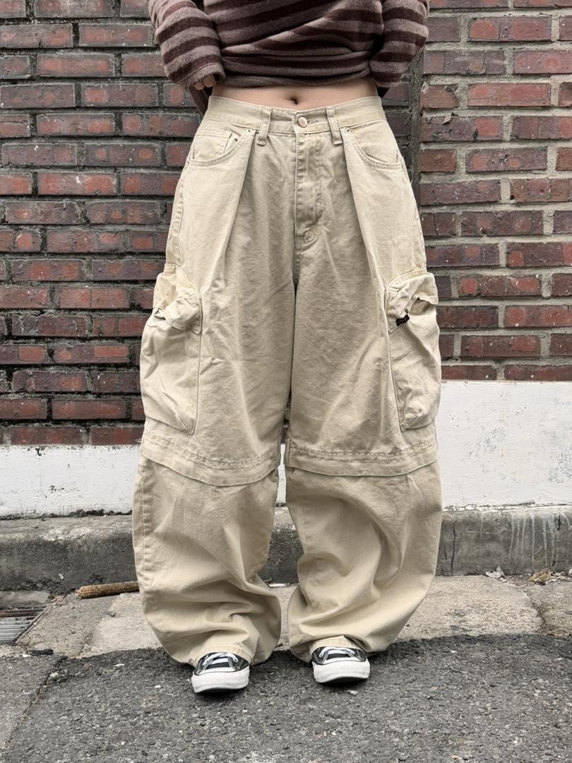 아네모이아 투웨이 벌룬 카고 팬츠(2c)