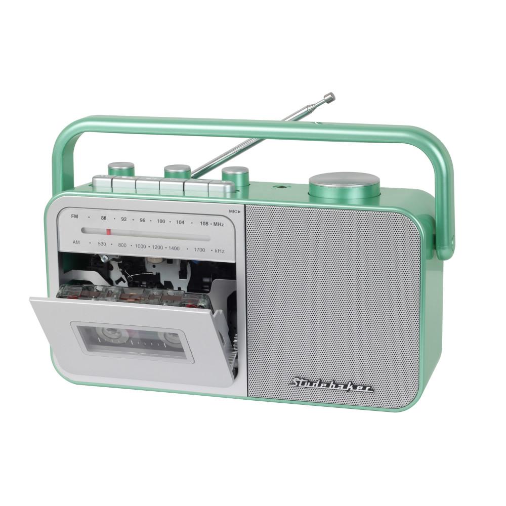 레트로 카세트 플레이어 Studebaker Portable Cassette Player