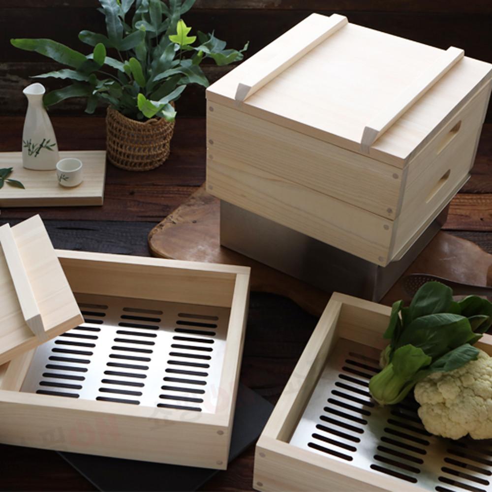 편백찜 3단 편백나무찜기 집들이 인덕션 하이라이트