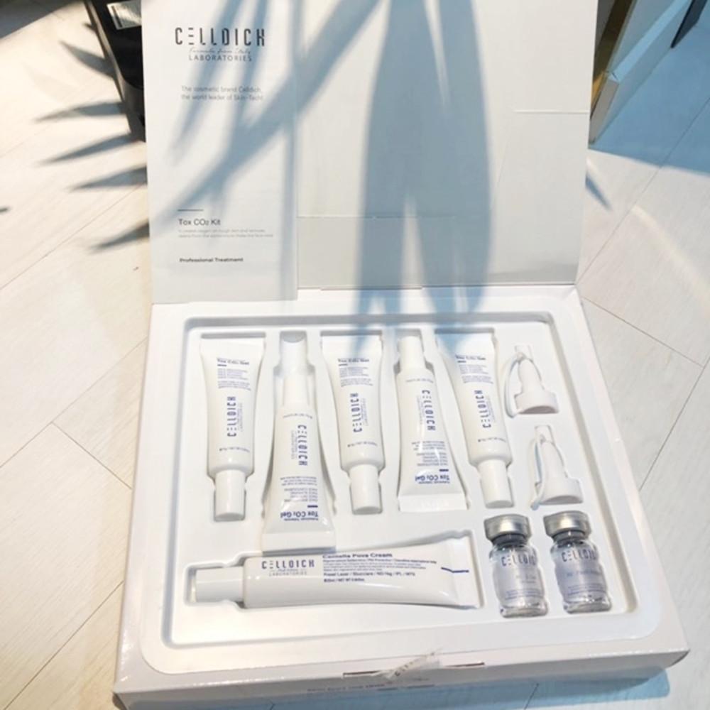 셀디치 톡스 CO2 탄산 키트 5회분 모공 피지케어