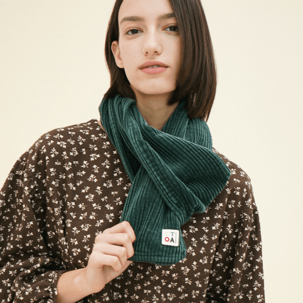 [24겨울] 머플러 (코듀로이) 그린 244701SGN