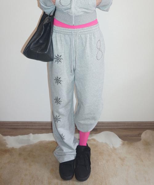 Karma Sweatpants Melange Gray