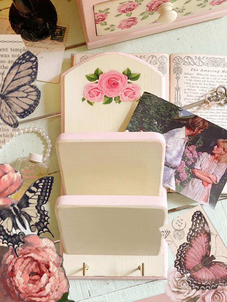 (주문 제작) [made] vintage rose (post card rack)