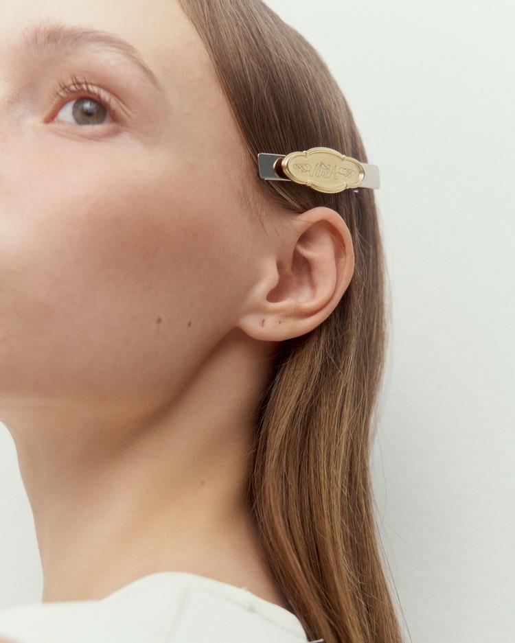 빈티지 프레임 헤어핀