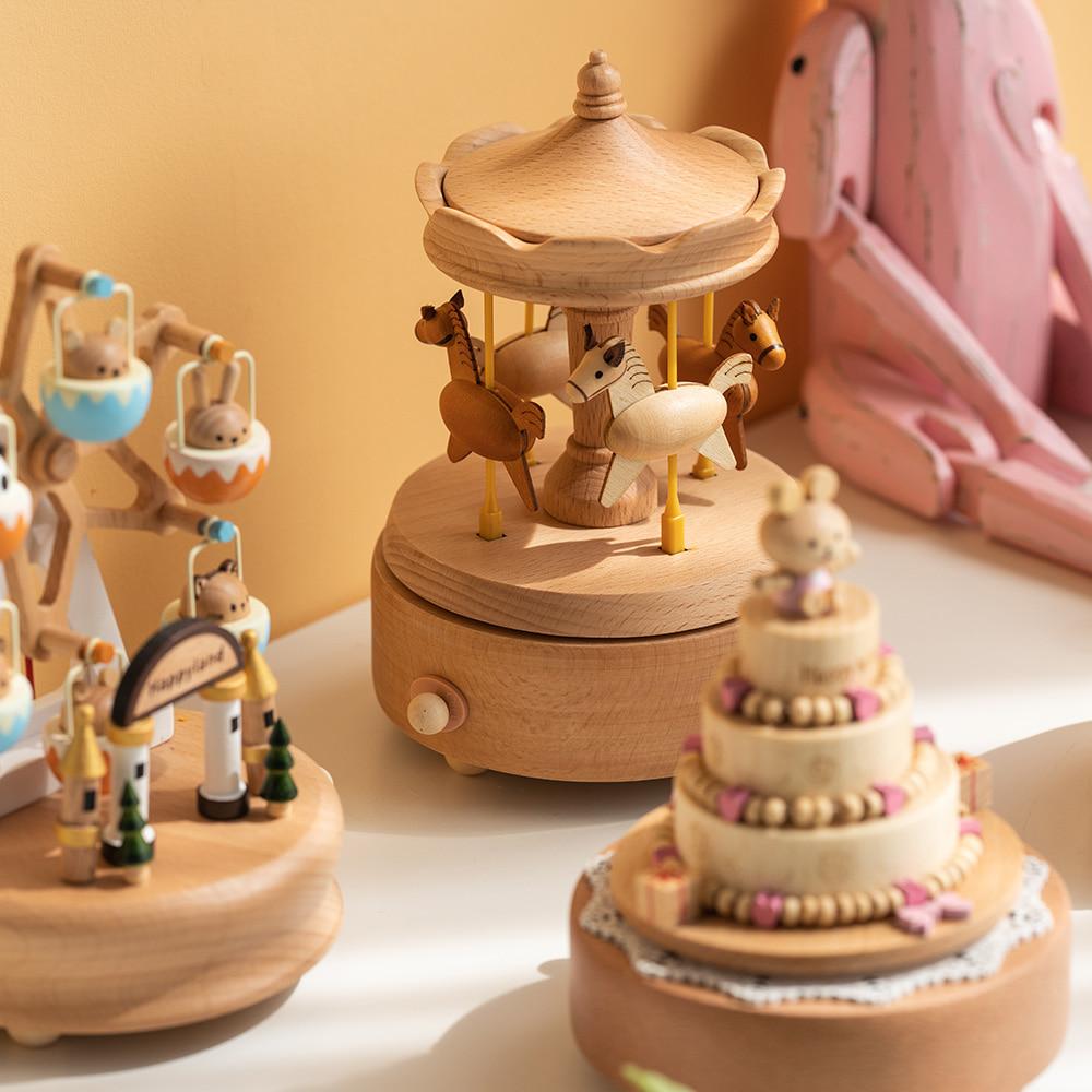 어리롭다 뮤직박스 우드 오르골 10종