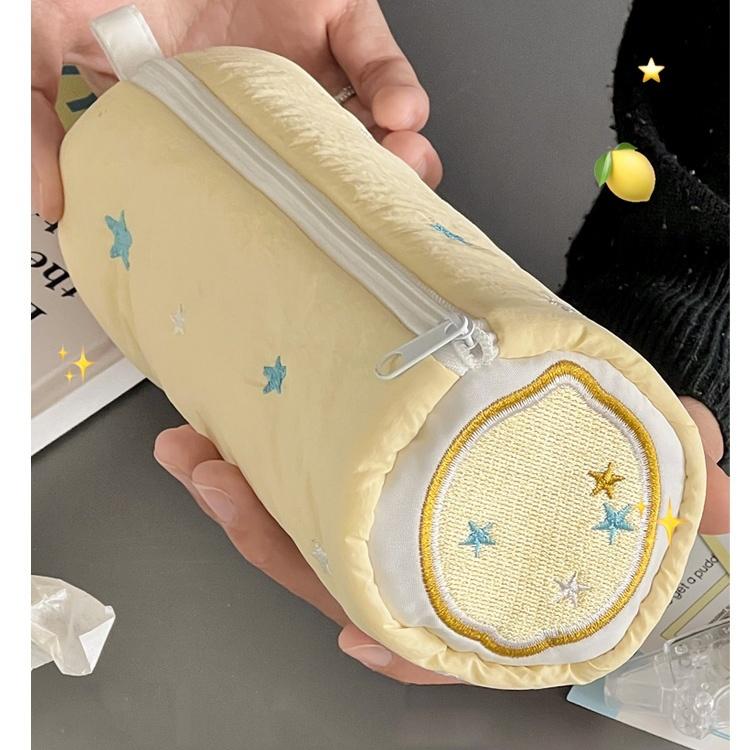 상큼한 레몬 펜슬 필통 케이스
