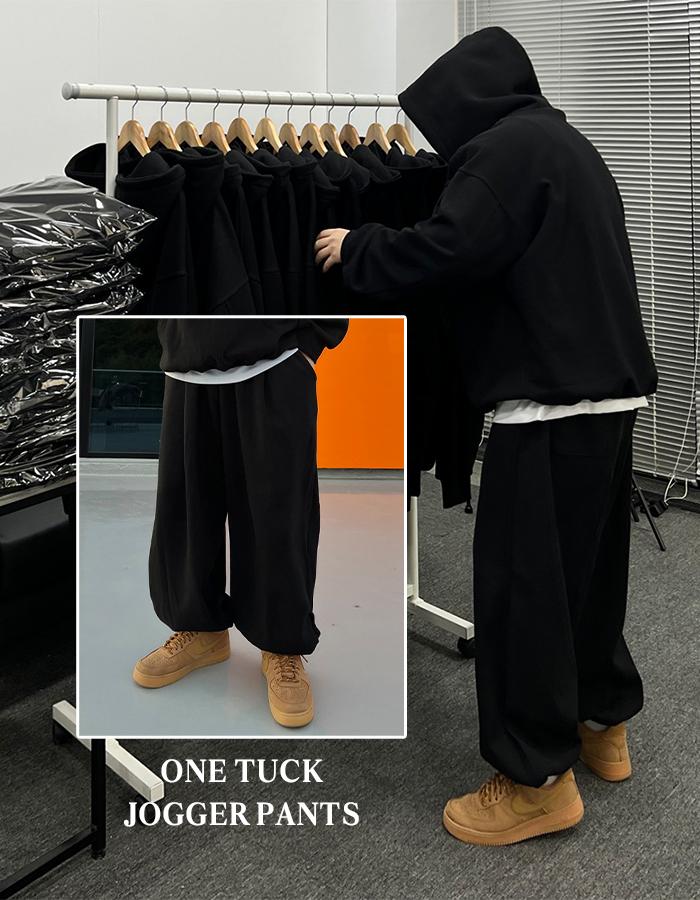 MZ 원턱 트레이닝 조거팬츠