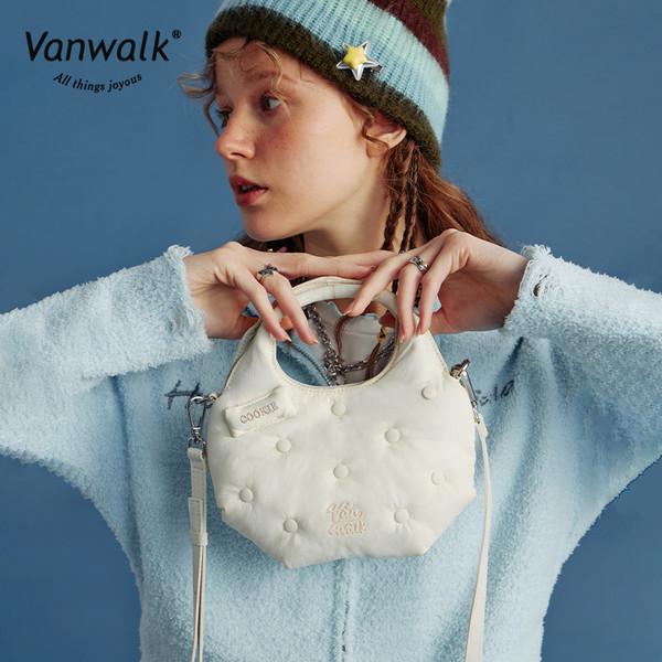 쿠키 버튼 크로스백 / 아이보리