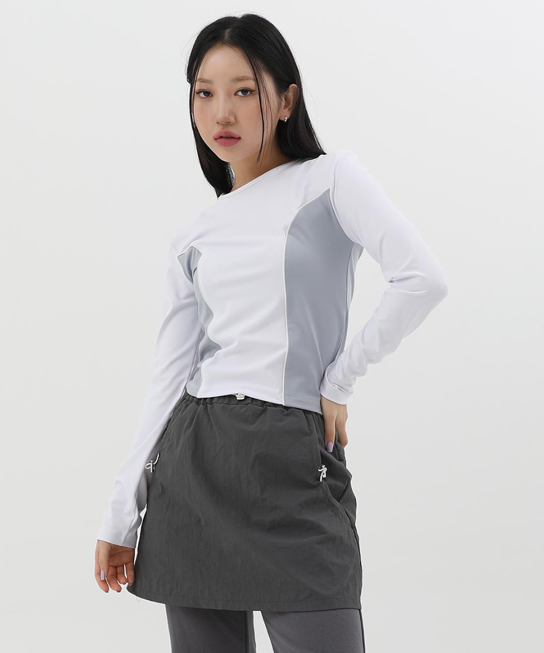 고프 기어 사이드 긴팔티 (2color)