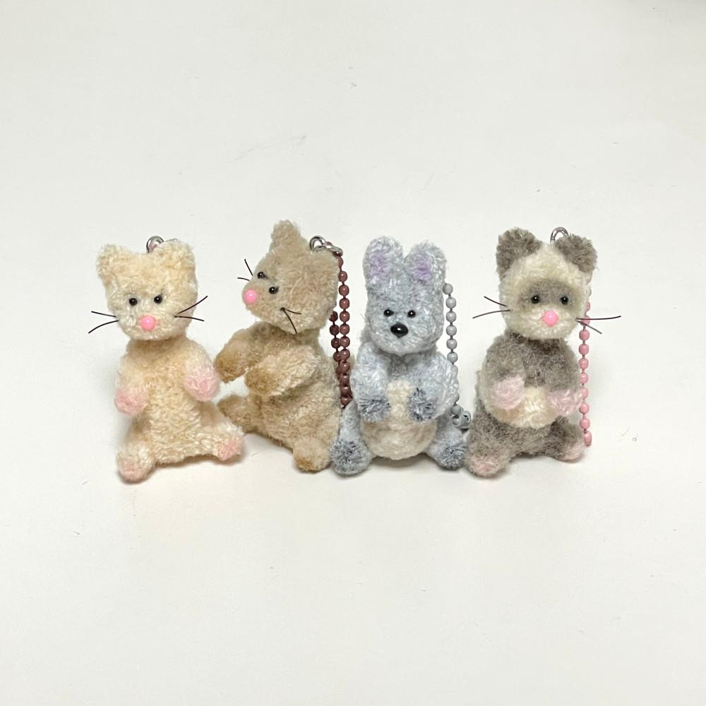 파피묭모루인형키링