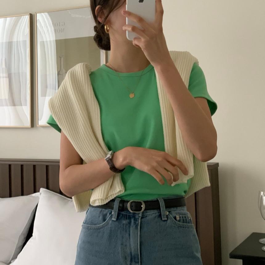 쿠폰 이너프 뉴 포터 반팔티  (4color) 라디망쉬