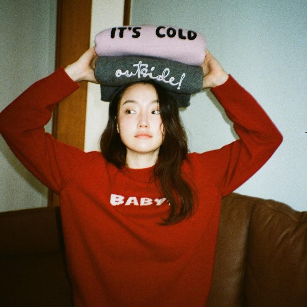 BABY Jacquard Wool Pullover