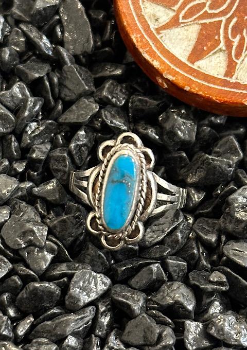 Vintage turquoise 925silver ring