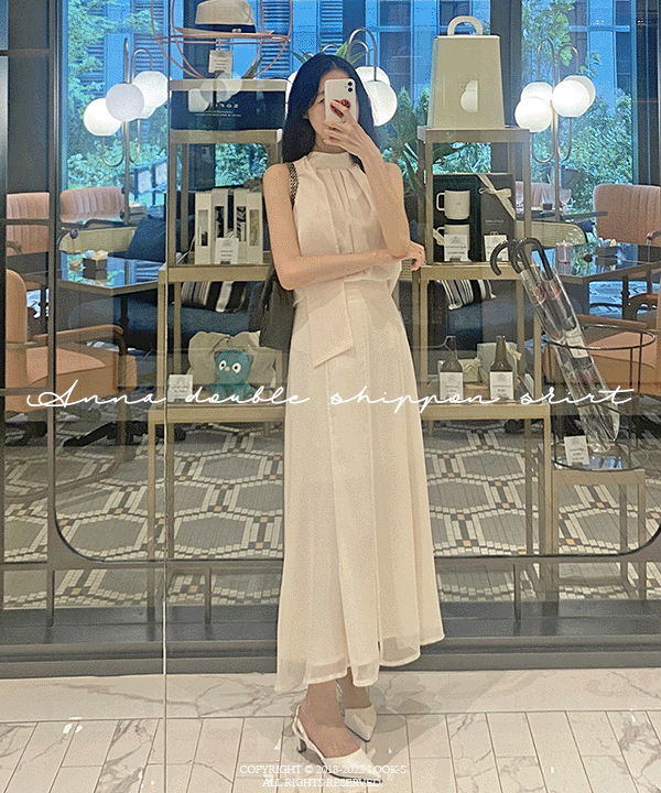 [🌷봄 재입고] 안나 더블 쉬폰 스커트