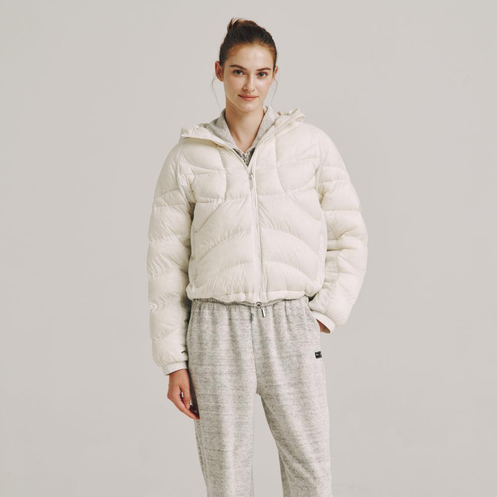에어 플로우 다운 자켓 W - S / 오프화이트