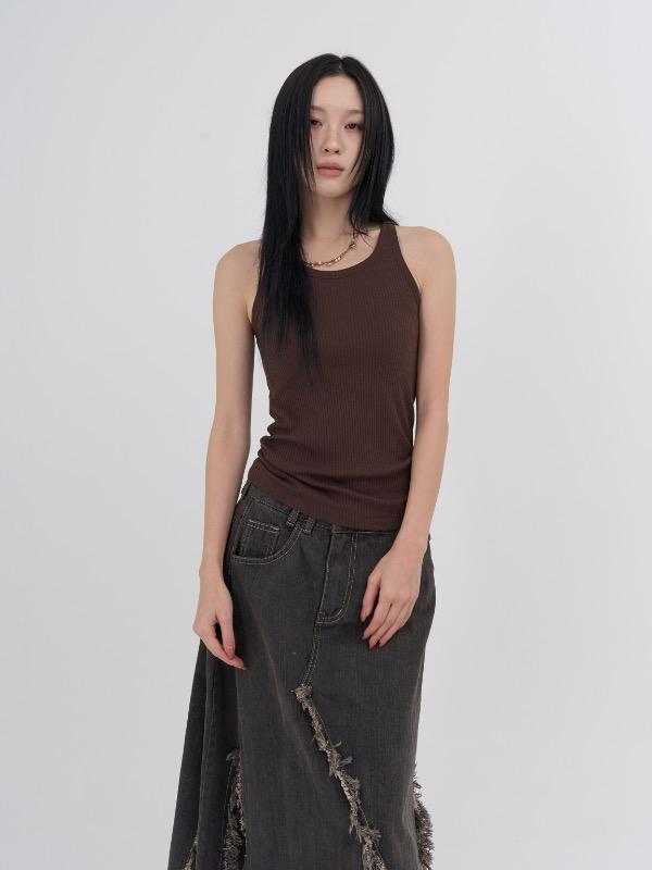 [ made ] relaxed modal golgi sleeveless