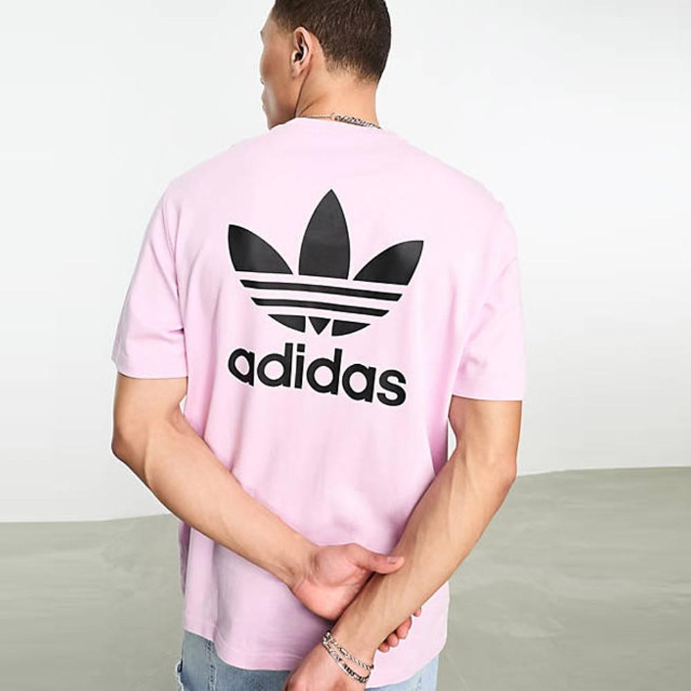 아디다스 오리지널 트레포일 에센셜 티셔츠 핑크