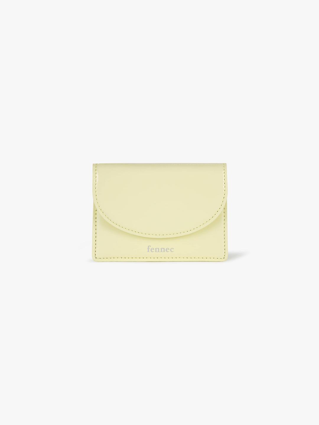 CRINKLE HALFMOON ACCORDION POCKET - LEMON SORBET