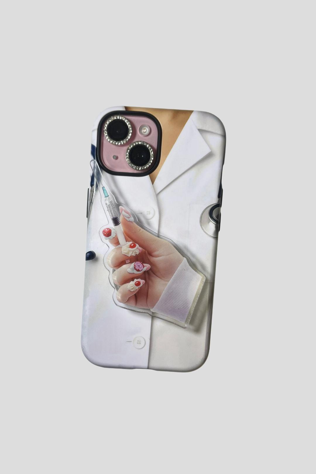 Doctor Syringe Grip Talk & Phone Case Set