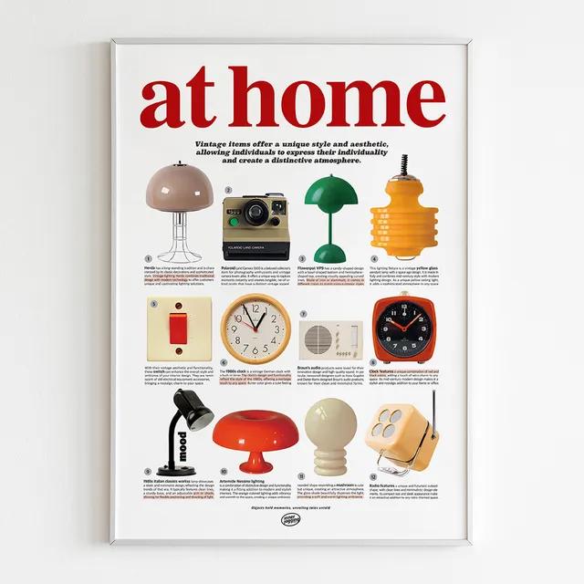 주문폭주🎉at home🏠미드센추리 모던 벽장식 벽꾸미기 인테리어 포스터 액자