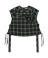 BOW BLOUSE CHECK