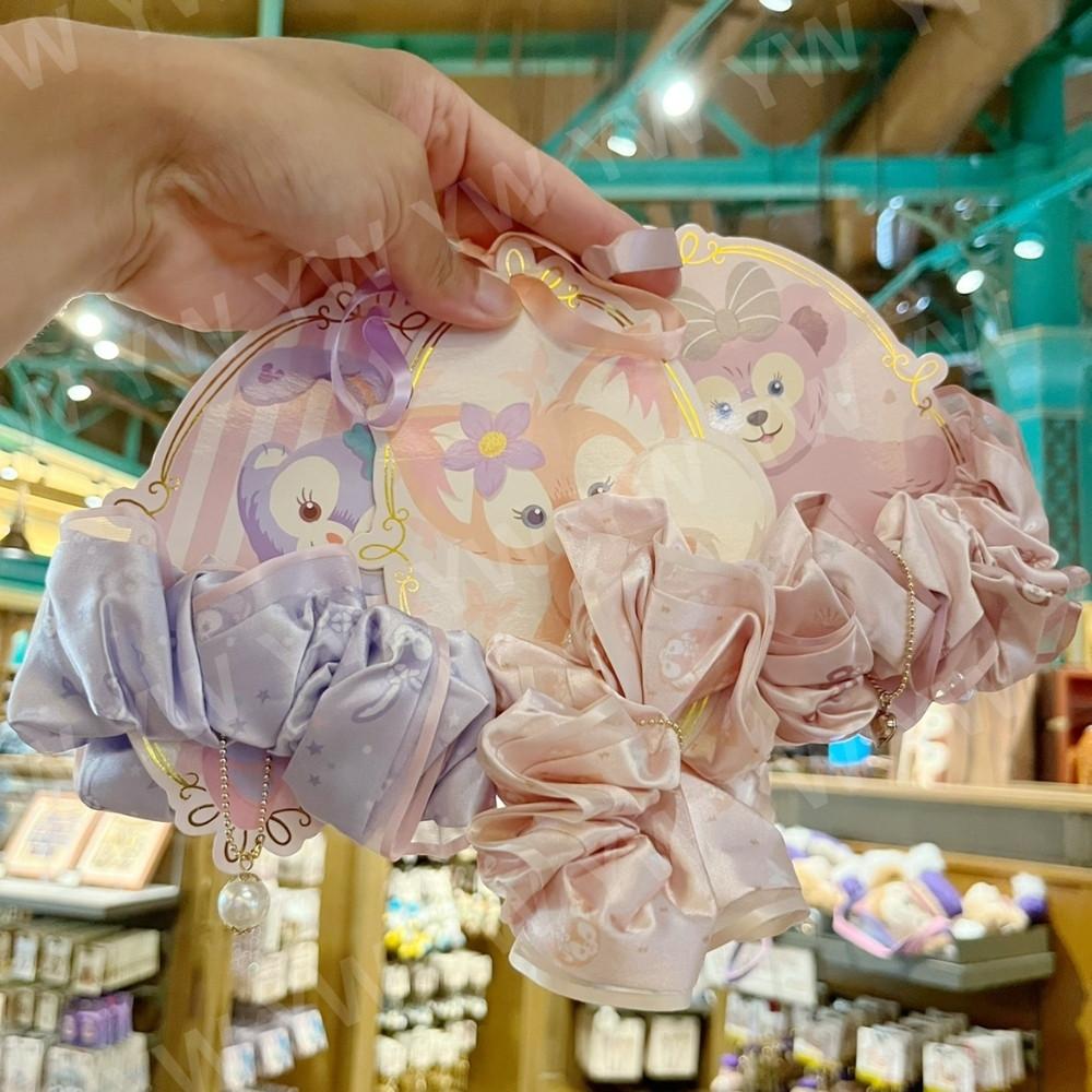 상하이 디즈니랜드 더피프렌즈 리나벨 머리끈 헤어밴드