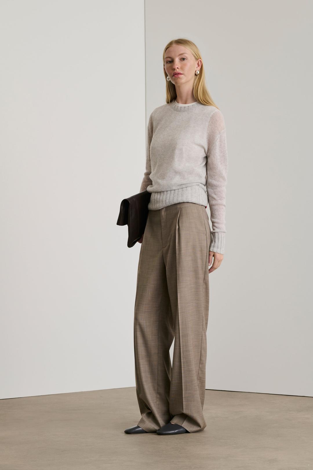 GREY SULPICE TROUSERS - 34