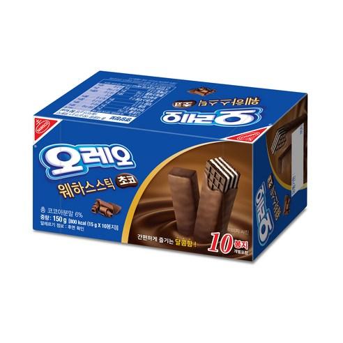 오레오 웨하스 스틱 초코, 150g, 1개
